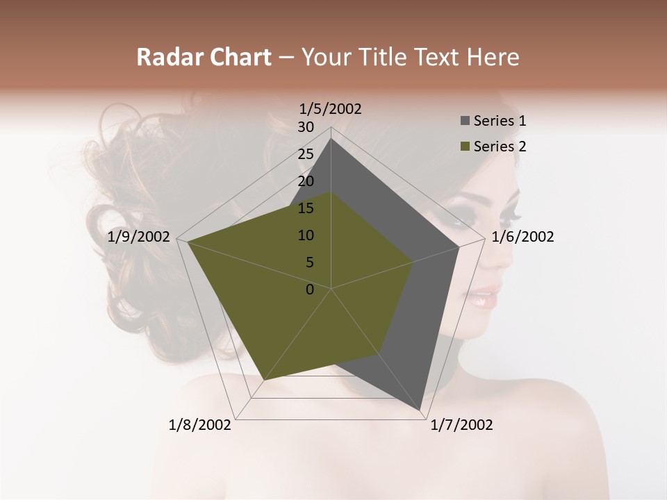 Eye Beauty Curly PowerPoint Template