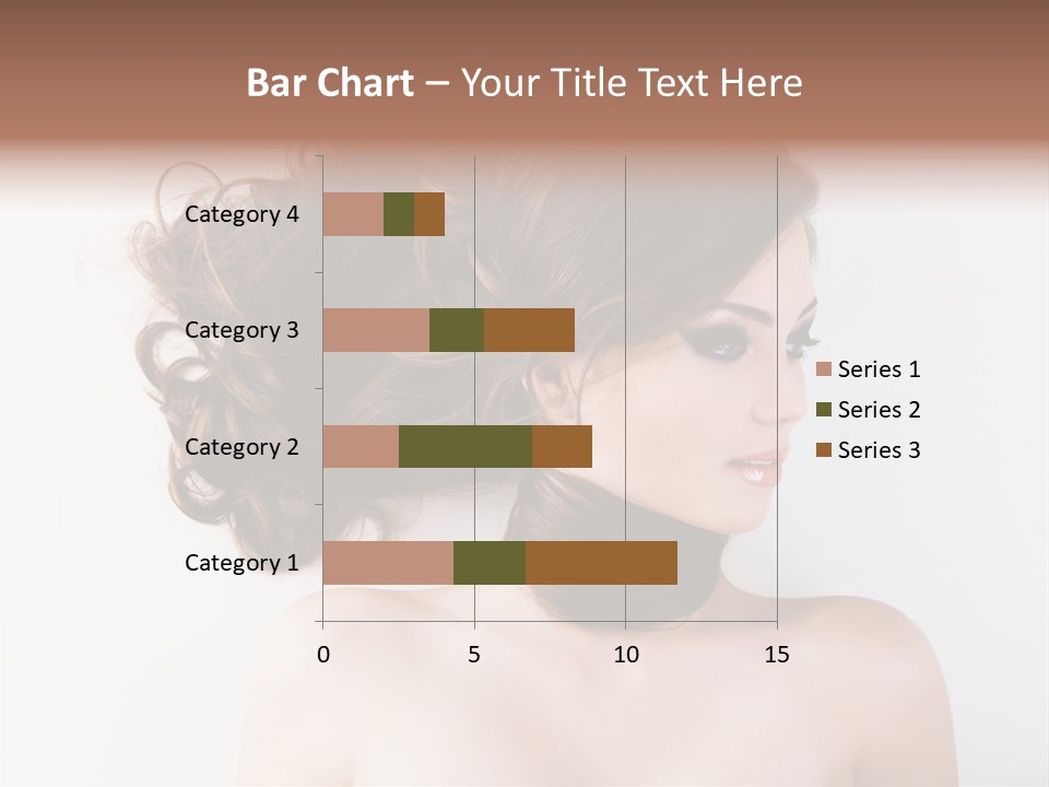 Eye Beauty Curly PowerPoint Template