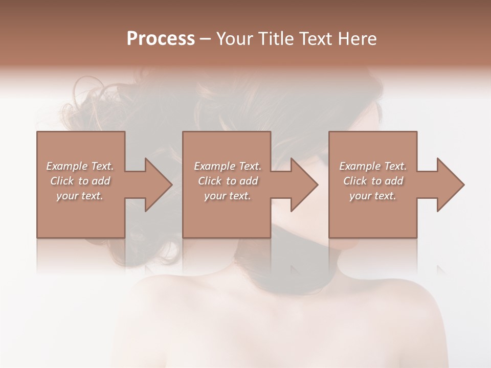 Eye Beauty Curly PowerPoint Template