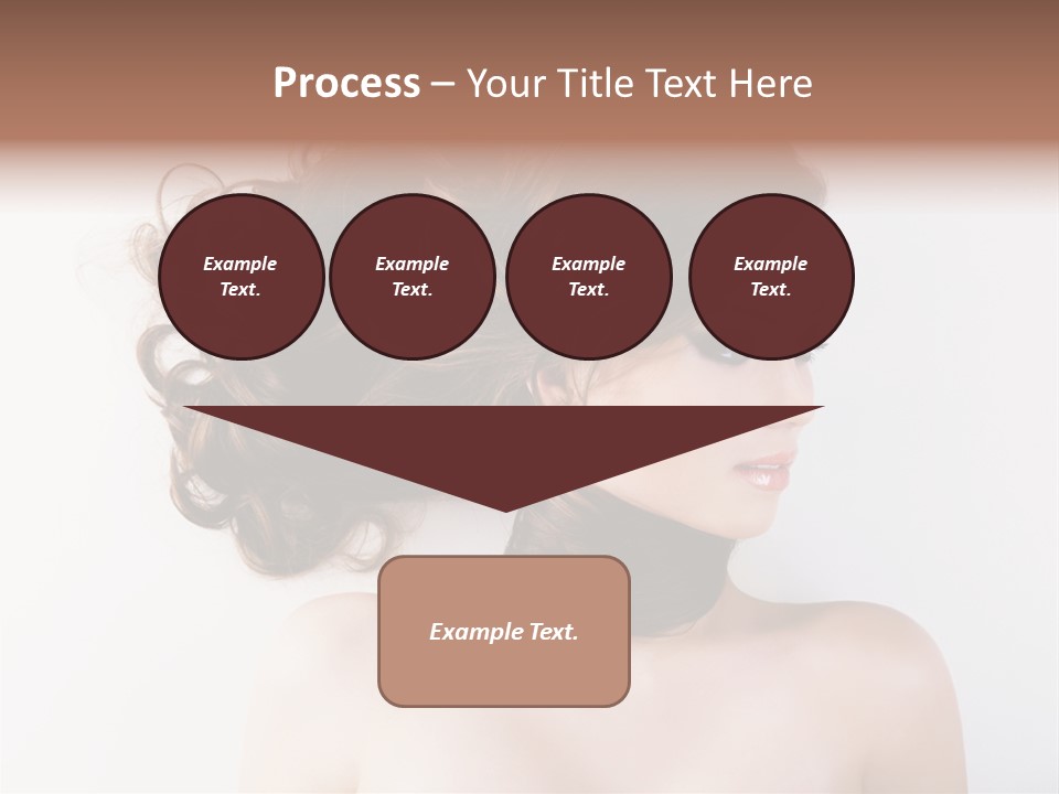 Eye Beauty Curly PowerPoint Template