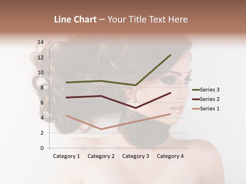 Eye Beauty Curly PowerPoint Template