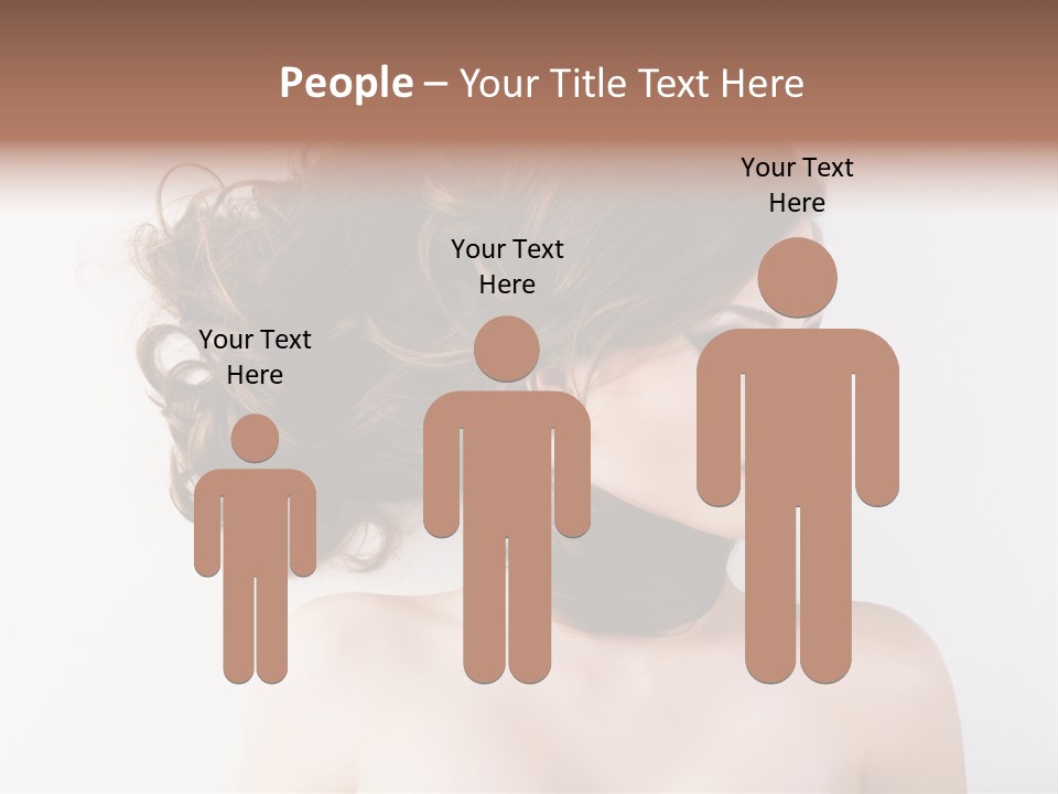 Eye Beauty Curly PowerPoint Template