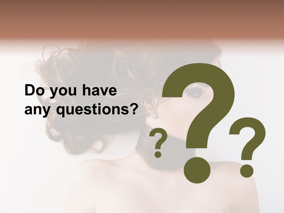 Eye Beauty Curly PowerPoint Template