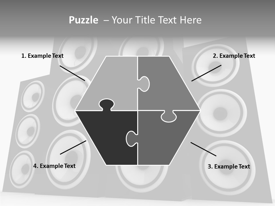 Graphic Three Techno PowerPoint Template