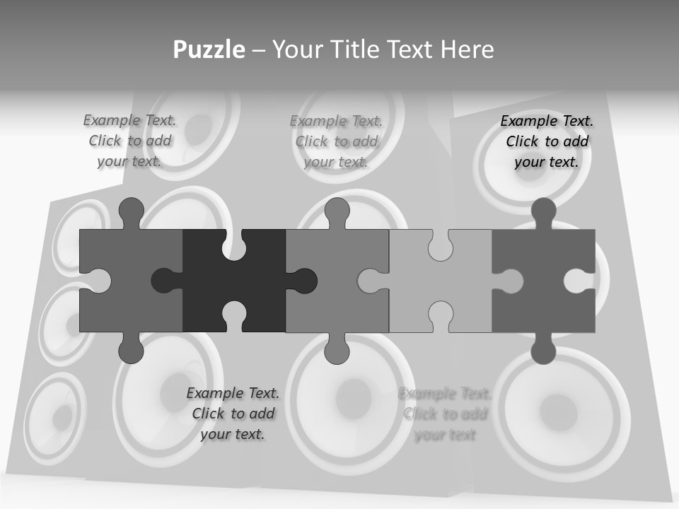 Graphic Three Techno PowerPoint Template