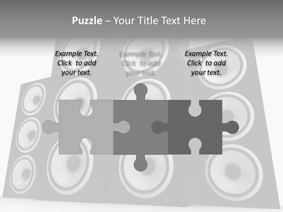 Graphic Three Techno PowerPoint Template