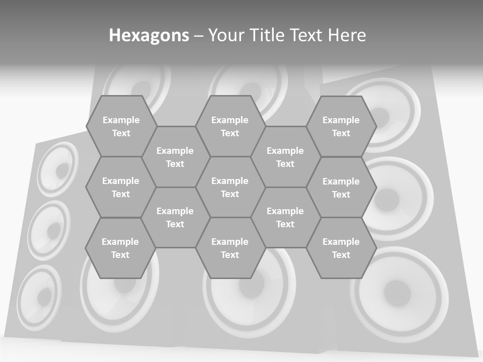 Graphic Three Techno PowerPoint Template