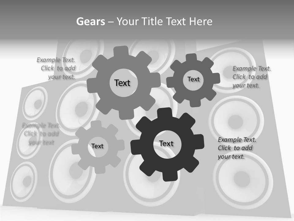 Graphic Three Techno PowerPoint Template