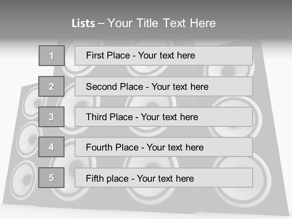 Graphic Three Techno PowerPoint Template