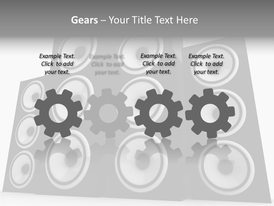 Graphic Three Techno PowerPoint Template