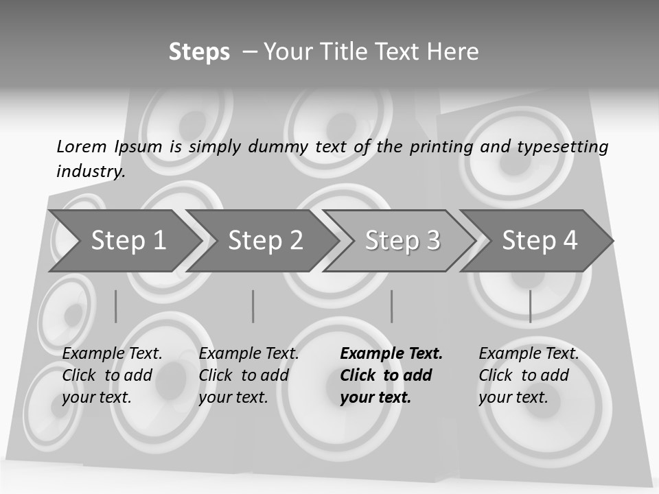 Graphic Three Techno PowerPoint Template