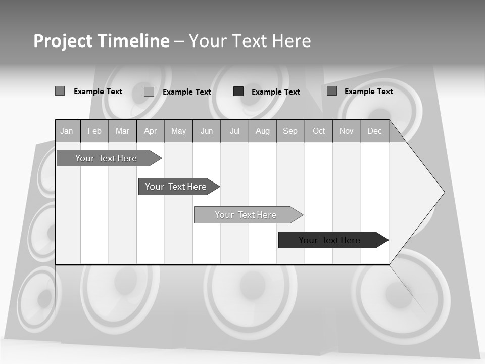 Graphic Three Techno PowerPoint Template