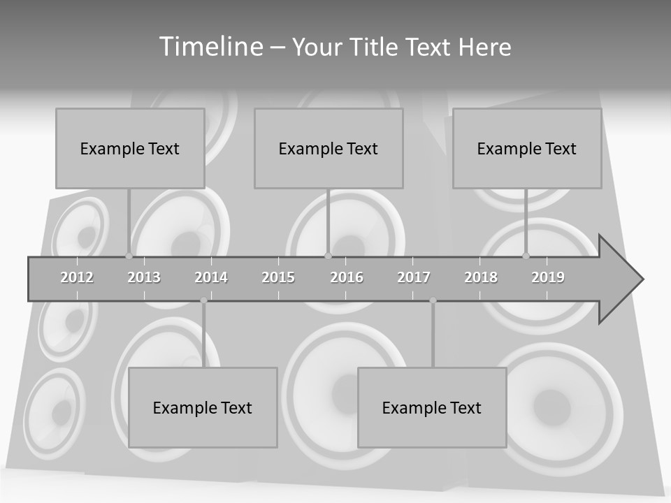 Graphic Three Techno PowerPoint Template