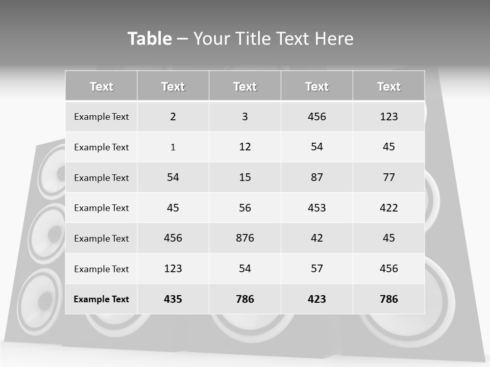 Graphic Three Techno PowerPoint Template
