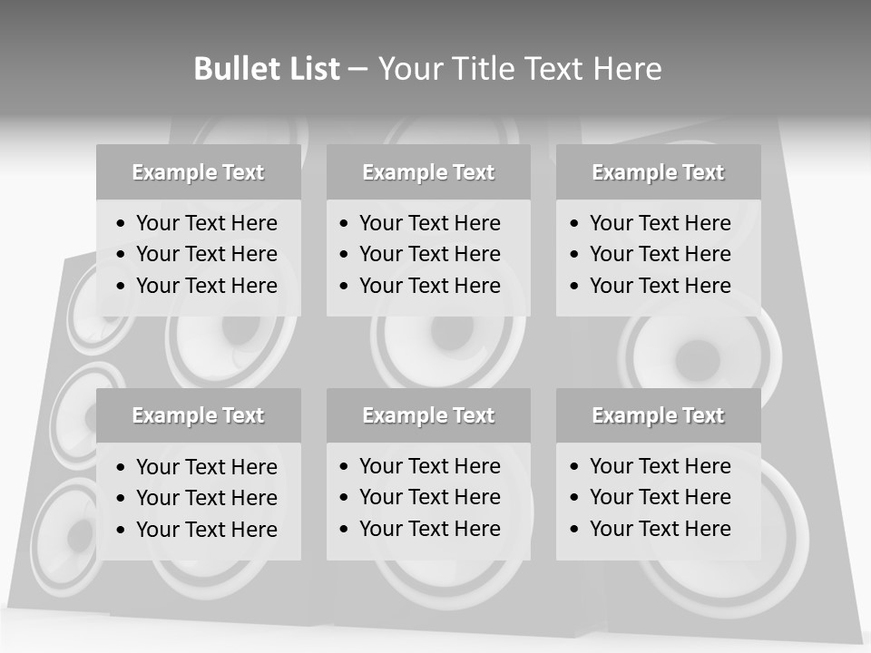 Graphic Three Techno PowerPoint Template