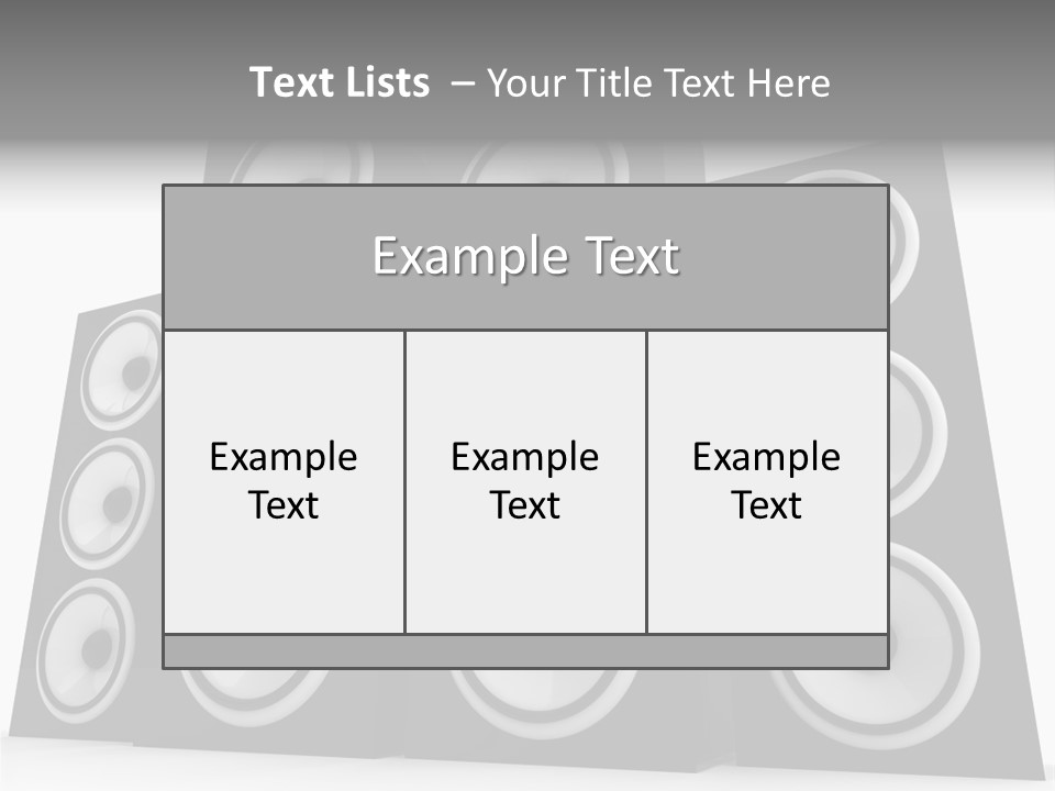 Graphic Three Techno PowerPoint Template