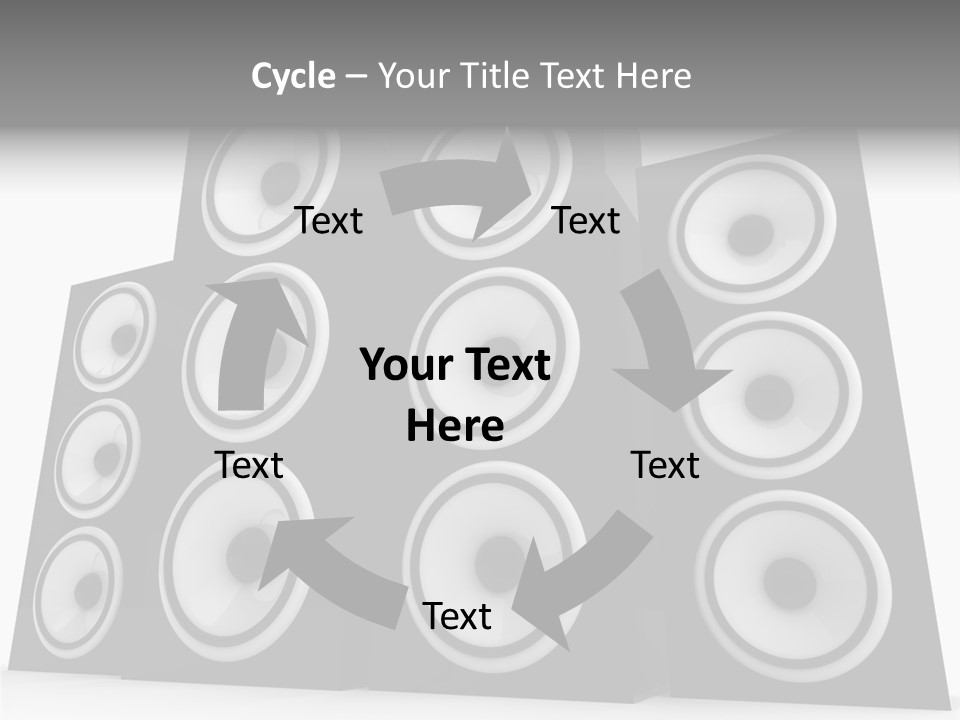 Graphic Three Techno PowerPoint Template