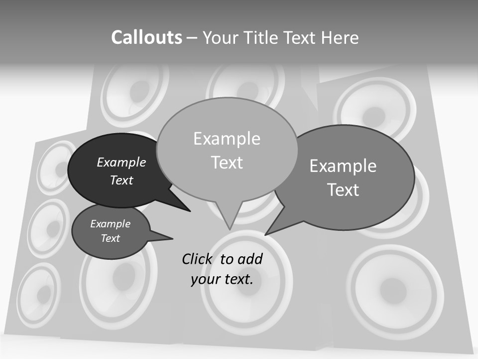 Graphic Three Techno PowerPoint Template