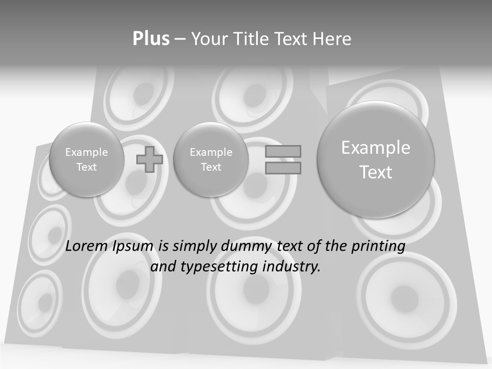 Graphic Three Techno PowerPoint Template