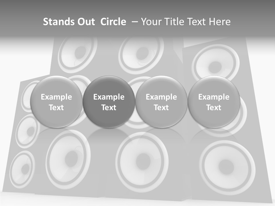 Graphic Three Techno PowerPoint Template