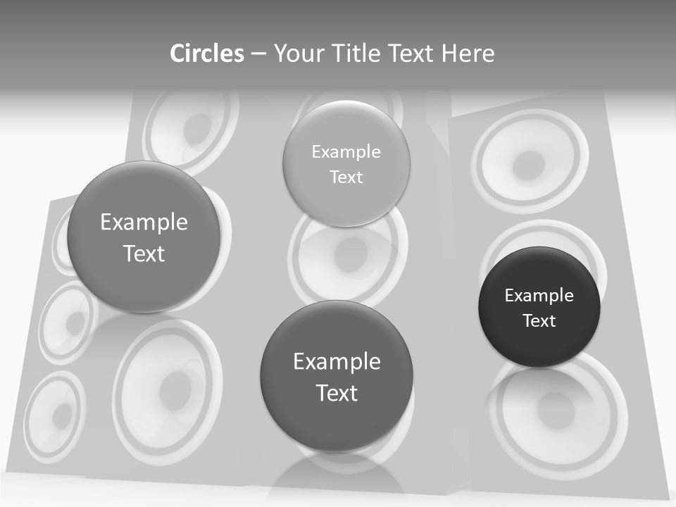 Graphic Three Techno PowerPoint Template