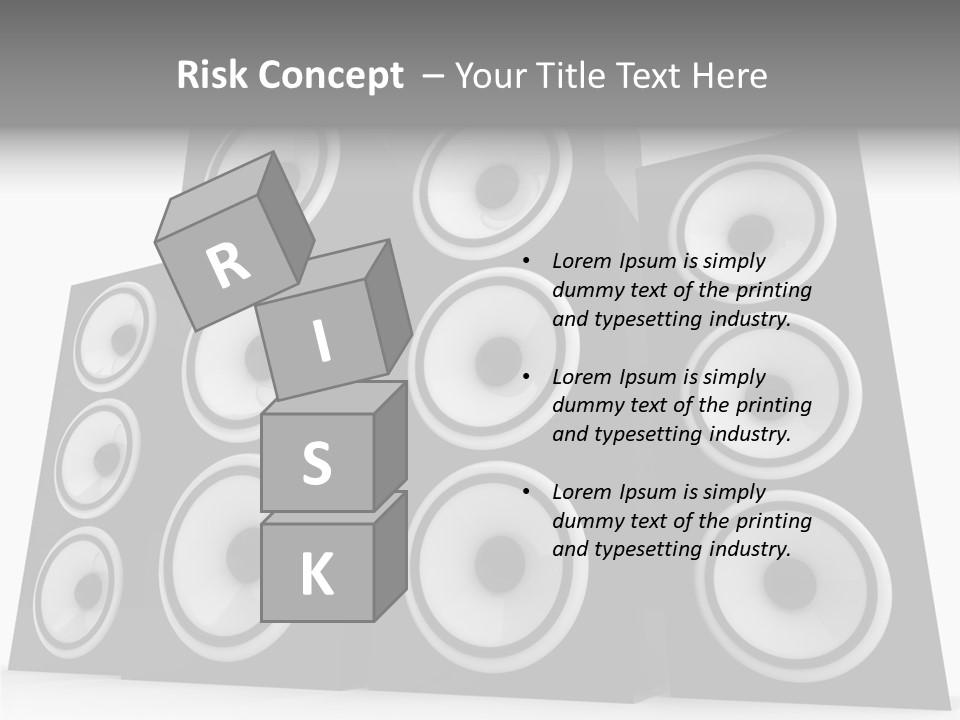 Graphic Three Techno PowerPoint Template