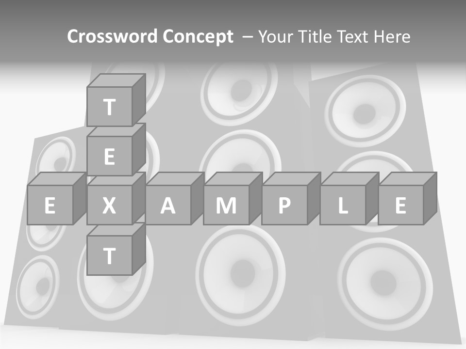 Graphic Three Techno PowerPoint Template