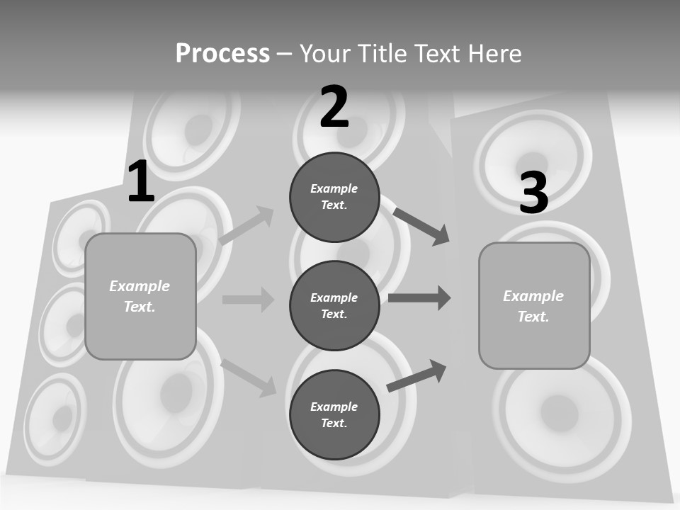 Graphic Three Techno PowerPoint Template