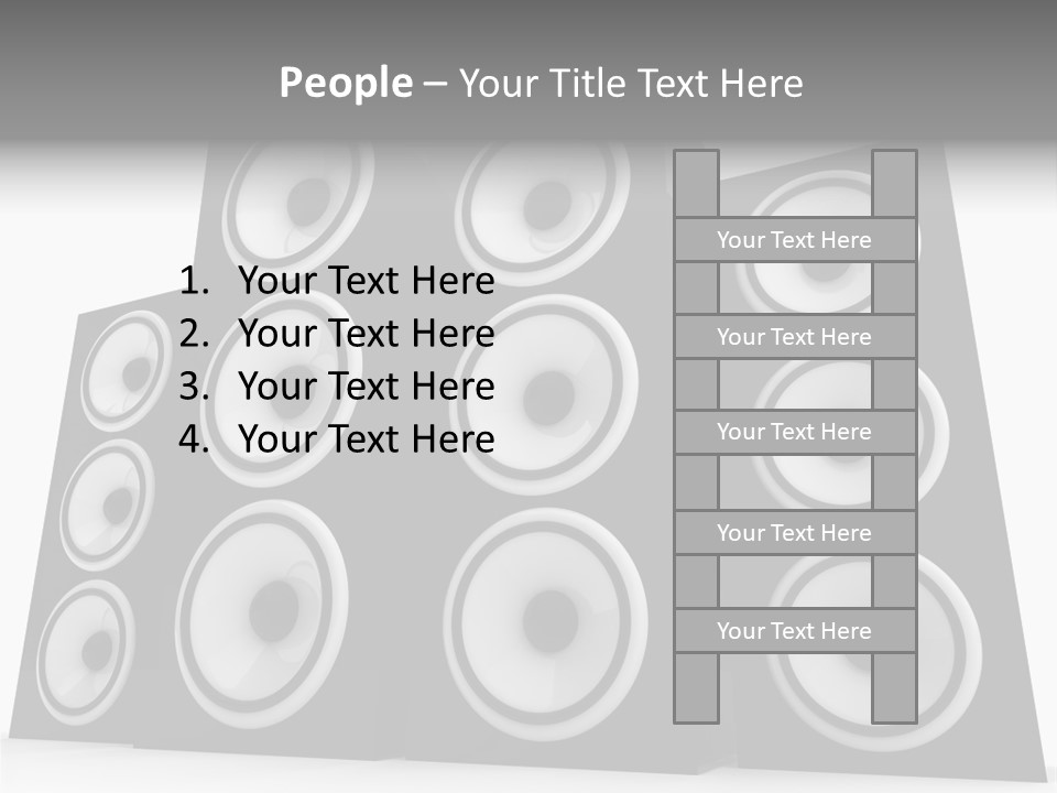 Graphic Three Techno PowerPoint Template