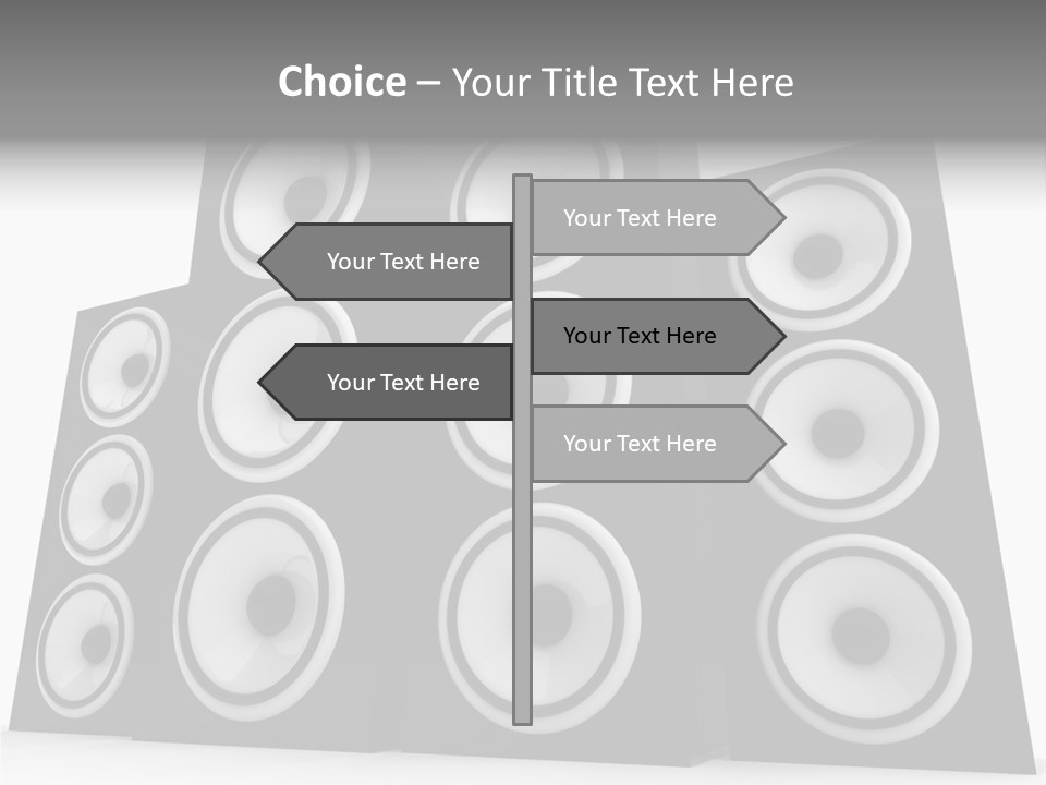 Graphic Three Techno PowerPoint Template