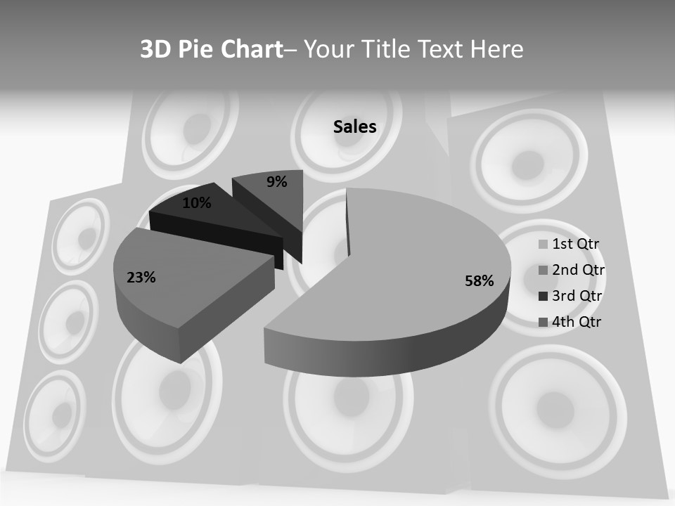 Graphic Three Techno PowerPoint Template