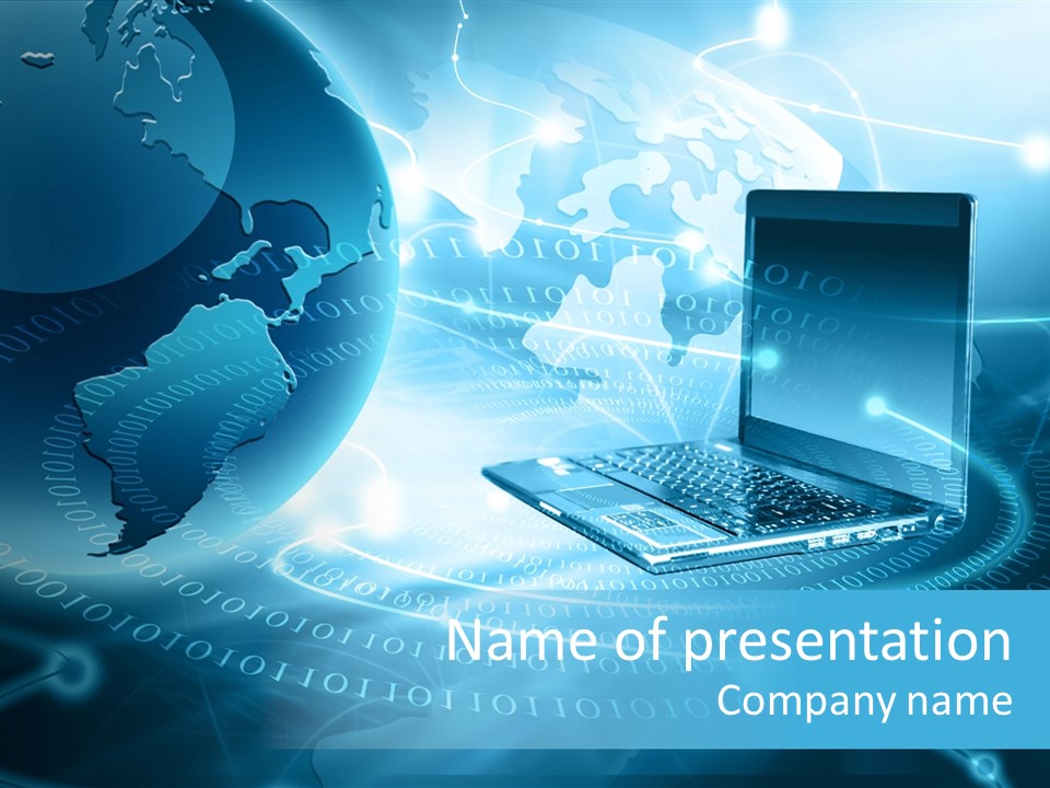 Global Data Imaginary PowerPoint Template