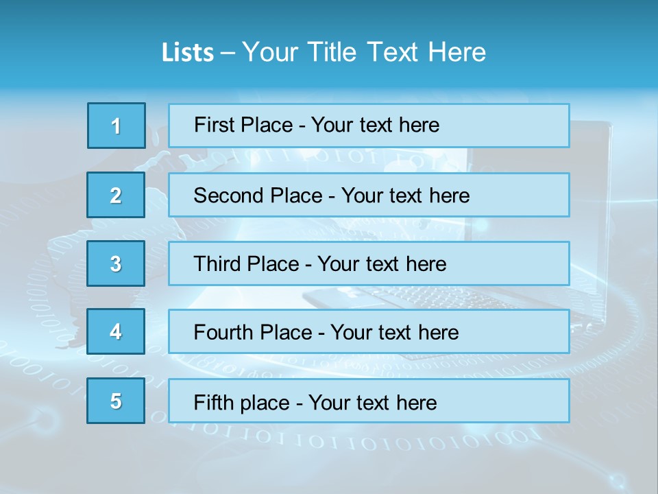 Global Data Imaginary PowerPoint Template