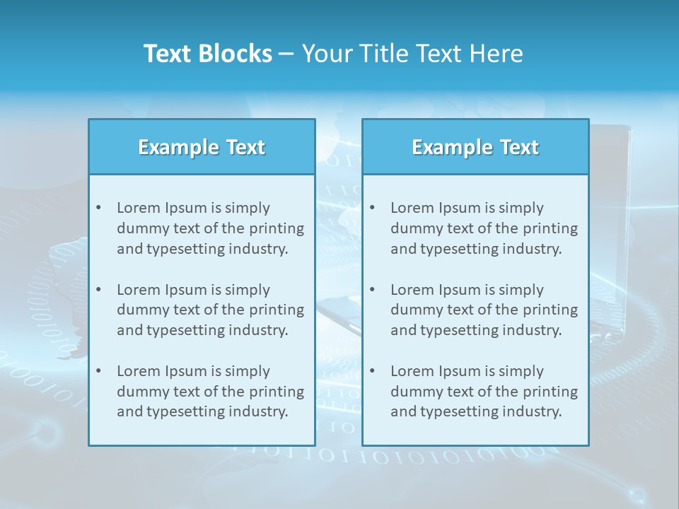 Global Data Imaginary PowerPoint Template