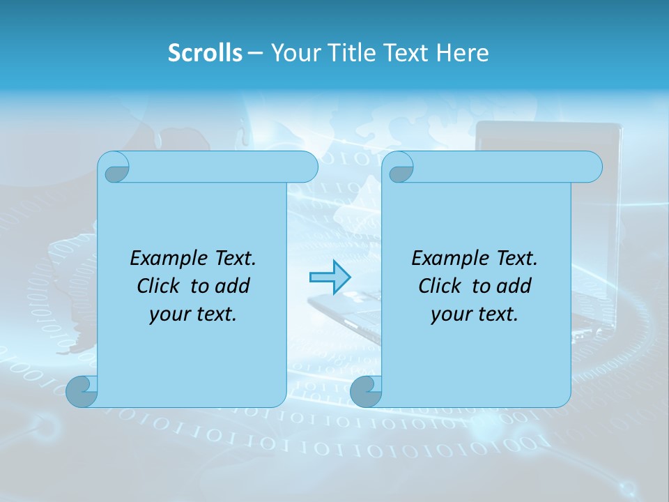 Global Data Imaginary PowerPoint Template