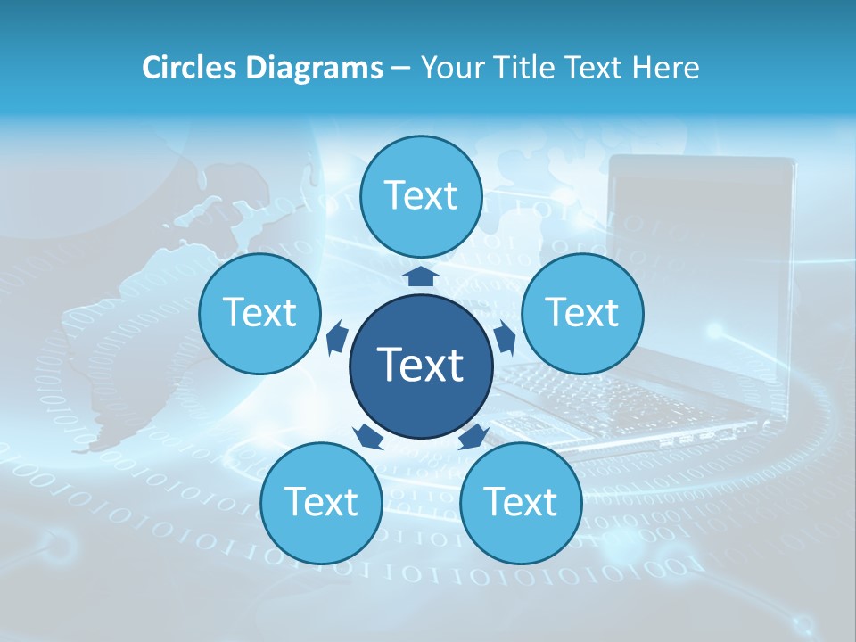 Global Data Imaginary PowerPoint Template
