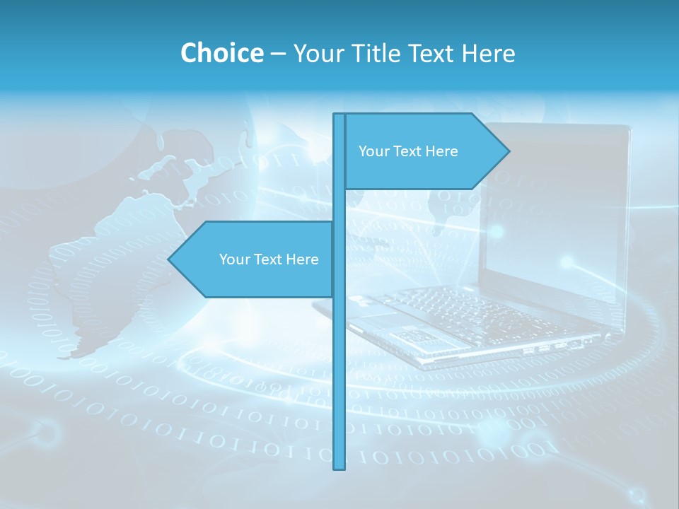 Global Data Imaginary PowerPoint Template