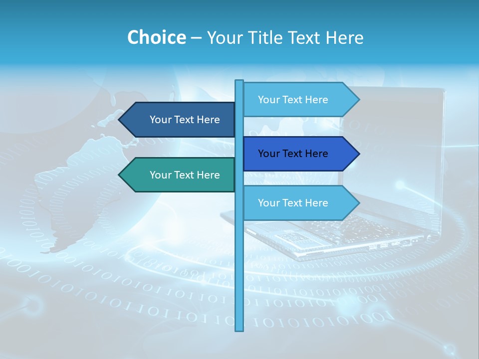 Global Data Imaginary PowerPoint Template