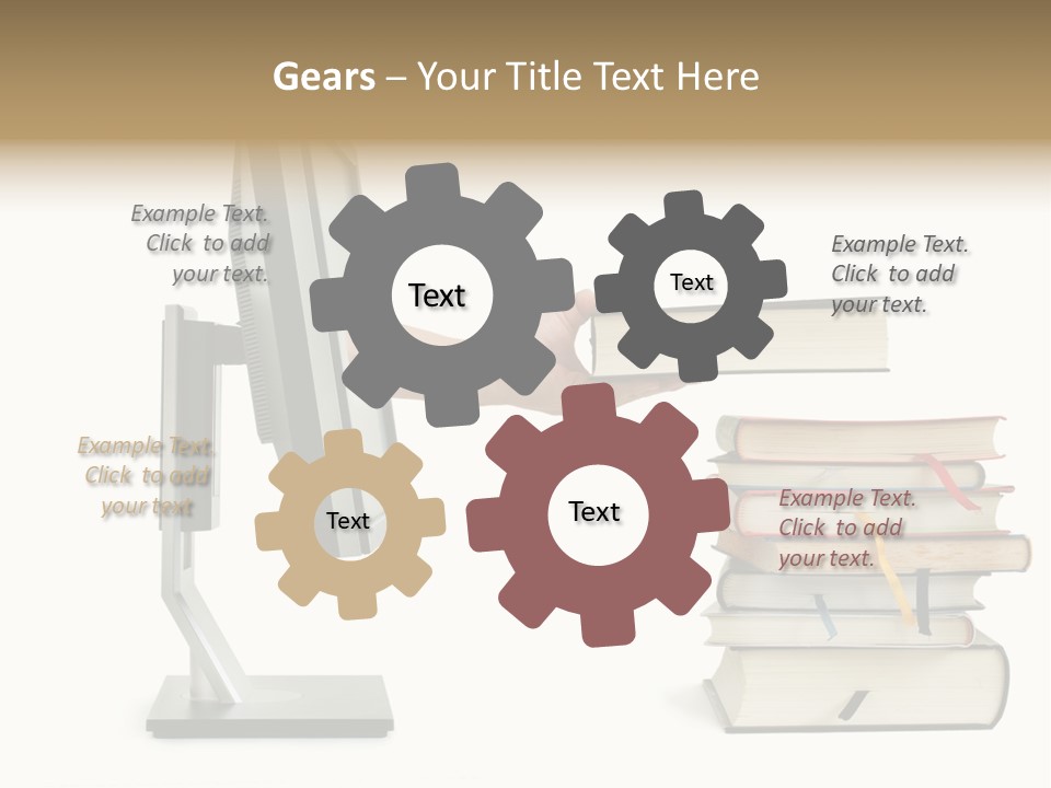 Computer Web Laptop PowerPoint Template