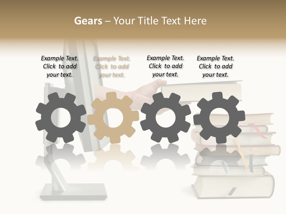 Computer Web Laptop PowerPoint Template