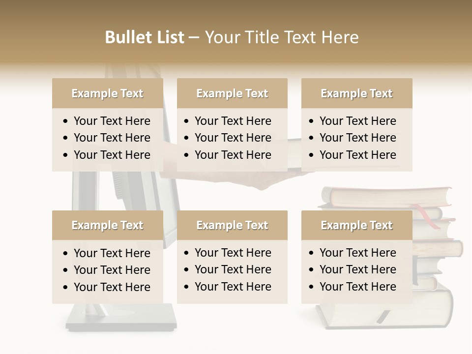 Computer Web Laptop PowerPoint Template
