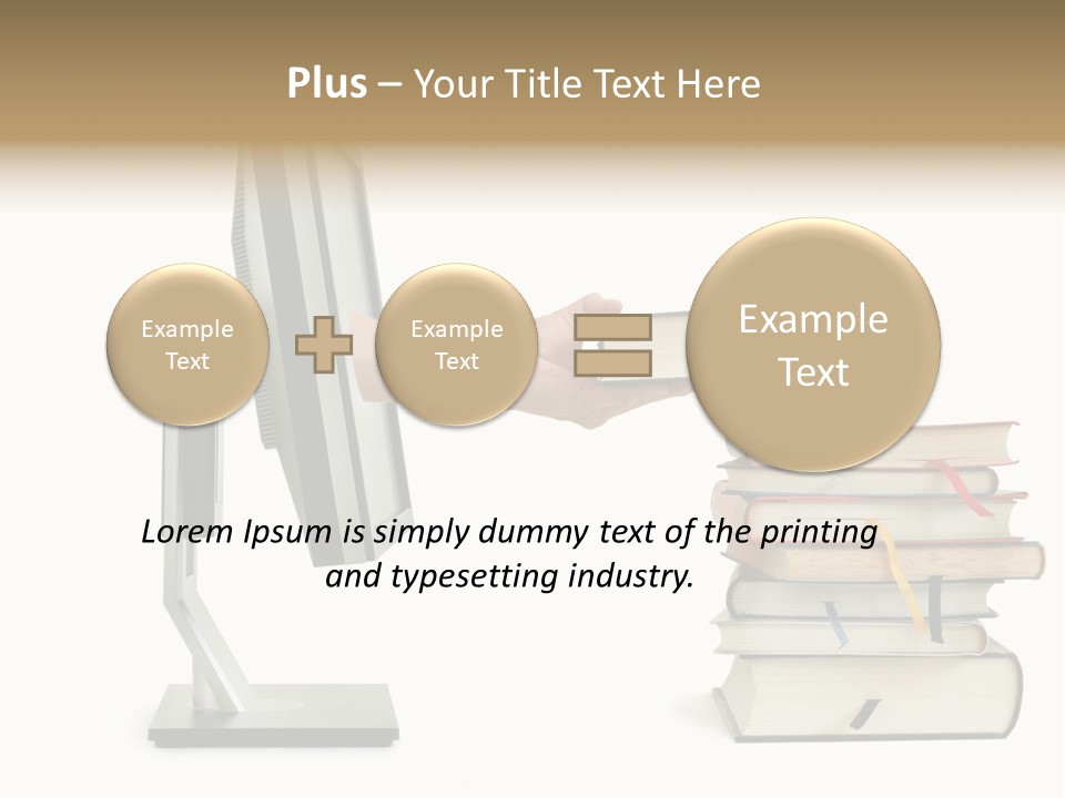 Computer Web Laptop PowerPoint Template