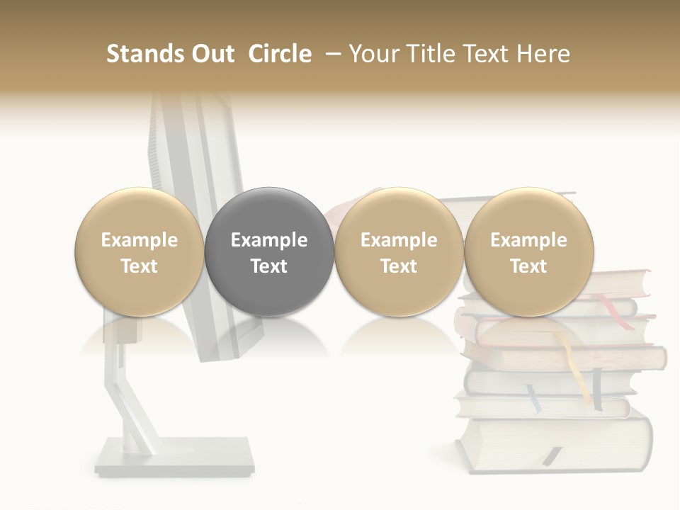 Computer Web Laptop PowerPoint Template