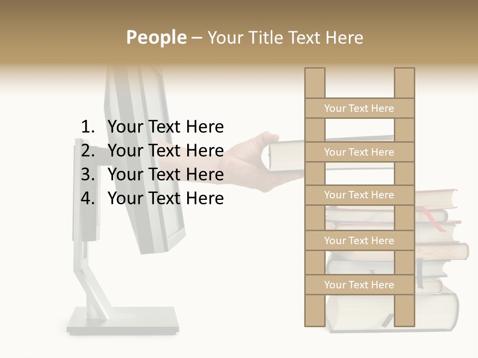 Computer Web Laptop PowerPoint Template