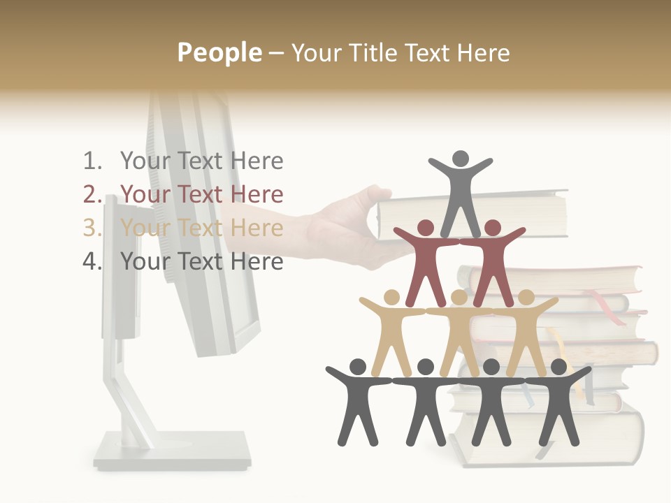 Computer Web Laptop PowerPoint Template