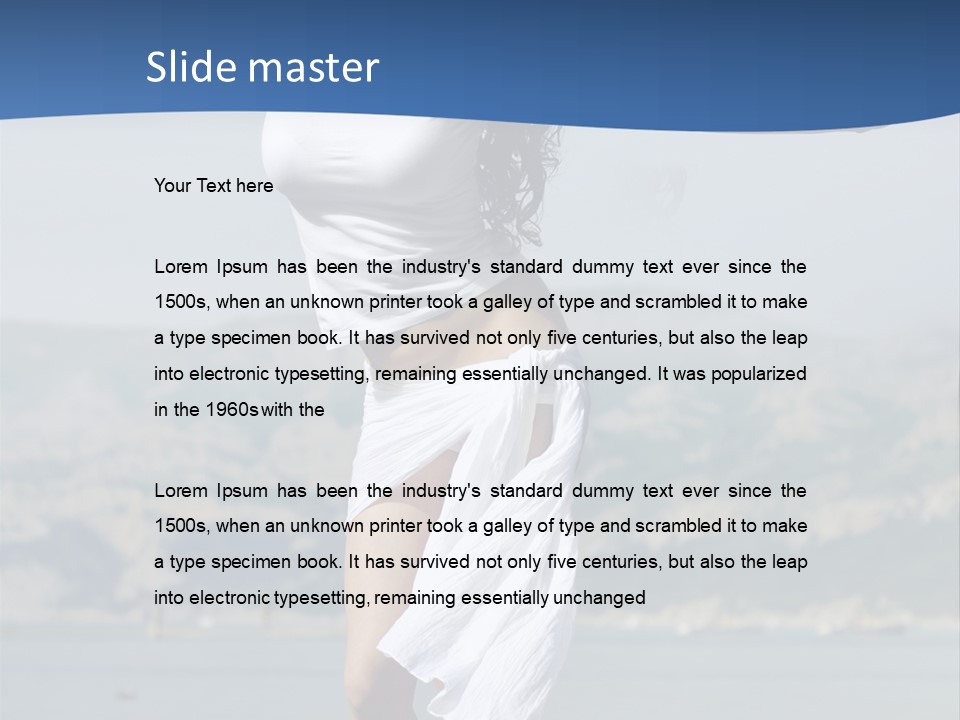 Project Isolated Close PowerPoint Template