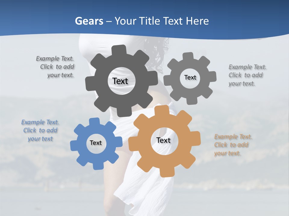 Project Isolated Close PowerPoint Template
