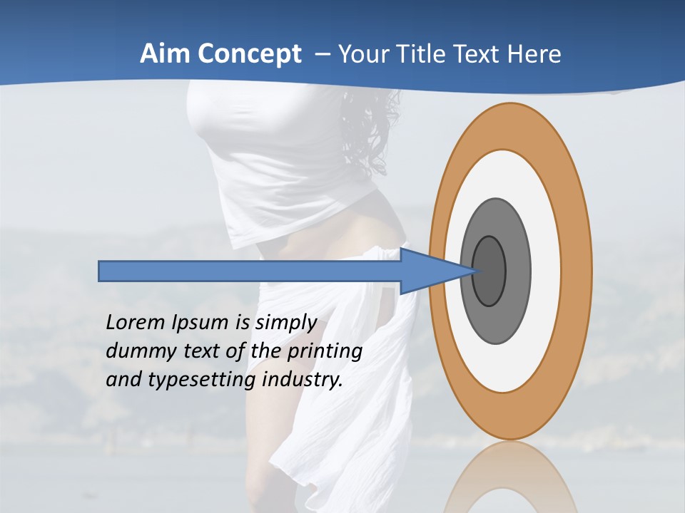 Project Isolated Close PowerPoint Template