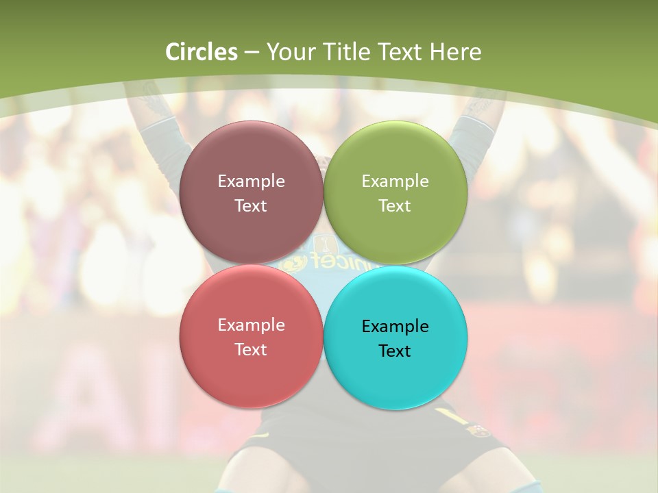 Goalkeeper Spanish Sport PowerPoint Template