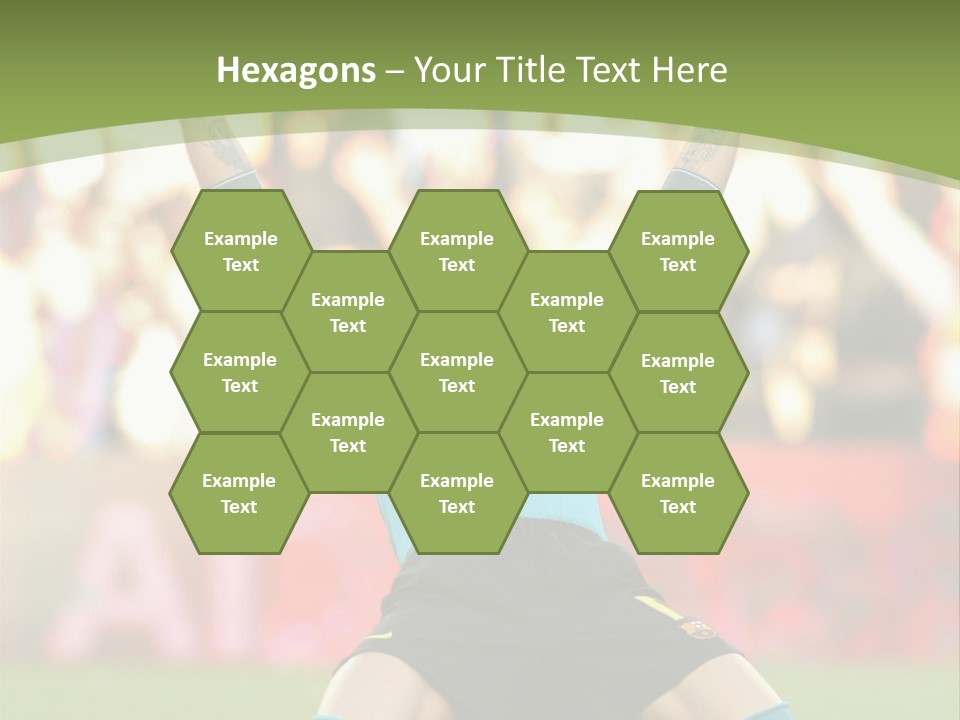 Goalkeeper Spanish Sport PowerPoint Template